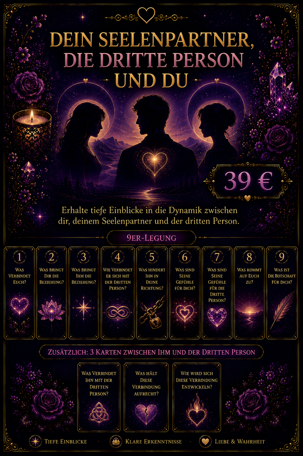 🧚‍♀️ Dein Seelenpartner, die dritte Person und Du🧚‍♀️